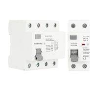 2P 4P 10/30/100/300mA Electric Vehicle EV Charging Pile Residual Current Breaker DC 6KA Earth Leakage(10mA,2P 25A)