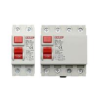 2P 4P 10/30/100/300mA Type A RCCB RCD ELCB Electromagnetic Residual Current Circuit Breaker Differential Safety switches(4P 25A,10mA)