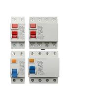 2P 4P 10/30/100/300mA Type Electromagnetic Residual Current Circuit Breaker Differential Breaker Switch AUOQKQUT(A Type,2P_300MA_63A)