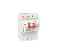 2P 4P 10-63A 220V Smart WiFi Circuit Breaker Switch Leakage Protection Power Energy Consumption kWh Meter Voltmeter Ammeter(25v,4P)