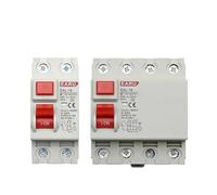 2P 4P 100mA Type A electromagnetic residual current circuit breaker differential circuit breaker safety switch(4P 32A)