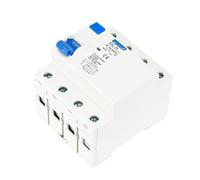 2P 4P 10mA type AC electromagnetic residual current circuit breaker differential circuit breaker safety switch(4P 40A)