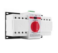 2P 4P 63A 125A ATS PV Dual Power Automatic Transfer Switch AC230V 400V 50 60Hz Type Manual Sal Switches Circuit Breaker