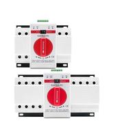 2P 4P 63A 125A ATS PV Dual Power Automatic Transfer Switch AC230V 400V 50 60Hz Type MCB Auto Manual Switches Circuit Breaker(4P 63A 400V)