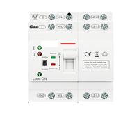 2P 4P 80A AC 230V 110V Automatic Transfer Switch Solar Dual Power Electrical Selector Switches Uninterrupted Power(City Grid-Generator,2P AC 230V)