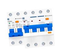 2P 4P C Type AC230V MCB Leakage Protector RCBO Overload Short Circuit Protection Residual Current Circuit Breaker Switch RCCB(2P,50A)