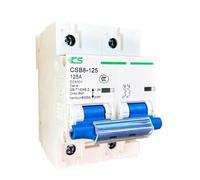 2P 500v Solar DC Circuit Breaker 6A 10A 16A 20A 25A 32A 40A 50A 63A 80A 100A 125A PV System Overcurrent Protector MCB(125A)
