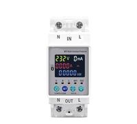 2P 63A 110V 220V Smart Life WIFI Switch Kwh Metering Circuit Breaker Timer with voltage current and leakage protection(WIFI TOMPD-63SW)