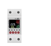 2P 63A Smart Meter Circuit Earth Leakage Over Under Voltage Protector Relay Device Switch Breaker Kwh Meter CZAOINCU