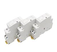 2P AC 220V 230V 16A/20A/25A/ 1NO/1NC 2NO/2NC 50/60Hz Din Rail Mounted Household Modular AC Contactor(16A,2NC_220V)