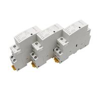 2P AC 220V 230V 16A/20A/25A/ 1NO/1NC 2NO/2NC 50/60Hz Din Rail Mounted Household Modular AC Contactor For Smart Home House Hotel(20A,2NO,110v)