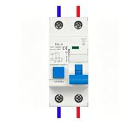 2P AC230V 20A/25A/32A 30mA L7-Architecture Type A MCB RCBO Leakage Protection Curve B/C Tripping Characteristics Circuit Breaker(Curve B,32A)