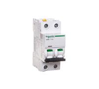 2P C 1A 6kA AC Overcurrent Switch iC60N-C1-2 Acti9 A9F04201