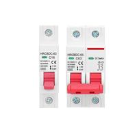 2P DC 1000V Miniature Circuit Breaker Solar Panel Overload Protection Switch Photovoltaic System 6A-63A(4P,25A)