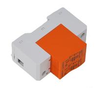 2P DC 500V Solar Surge Protection Device for Photovoltaic Systems - 40kA Max Discharge Current, DIN Rail Mountable, UL Listed Equival