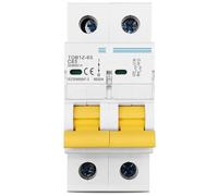 2P DC 600V 3A 6A 10A 16A 20A 25A 32A 40A 50A 63A Circuit Breaker MCB C Curve Single Pole Direct-Current Fuse (16A)