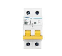 2P DC 600V Circuit breaker MCB C curve single pole direct-current fuse for PV 1 piece(2P 40A)