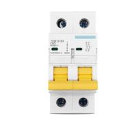 2P DC 600V Circuit Breaker MCB C Curve Single Pole Direct-current Fuse For PV Witch Cover 1Pcs(2P 40A)