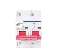 2P DC 600V Solar Circuit Breaker Battery Switch 125A 100A DC MCB for Photovoltaic PV System NWPNLXEA(80A)