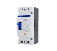 2P DC B curve 500V DC solar molded case circuit breaker MCCB overload protection switch protector for solar photovoltaic PV(160A)