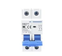 2P DC MCB 1000V Solar Mini Circuit Breaker 3A 6A 10A 16A 20A 25A 32A 40A 50A 63A DC MCB for PV System(10A)
