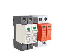 2P DC SPD 500V 600V 800V 1000V 20KA~40KA House Surge Protector Protective Low-voltage Arrester Device 275VAC 385VAC(Orange surge,275VAC)