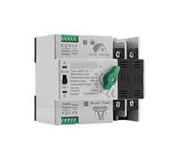 2P Din Rail PV Inverter Dual Power Automatic Transfer Selector Switches Uninterrupted 100A/125A Photovoltaic Solar(125A(PV))