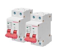 2P Direct Current 1000V Electrical Device Fast Action DIN Mount Electromagnetic Action for House Electrical Component Lightweight Circuit Switches