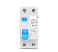 2P Electromagnetic Residual Current Circuit Breaker 10/30/100/300mA Type AC RCCB RCD ELCB Differential Breaker Safety Switch for(30mA,16A)