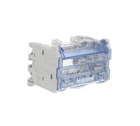 2P Modular Distribution Block 1.5-18mm² 4M 100A 6 400401
