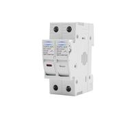 2P Parallel DC Fuse Holder 10 * 38mm high Voltage Solar photovoltaic 1100V TOPV-30 Base System Protector gpV(With Led)