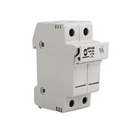 2P Parallel Fuse Holder 10 * 38mm Solar PV 1000V DC Fusible Fuses 10A 12A 15A 16A 20A 25A 30A 32A Protection for System(30a)