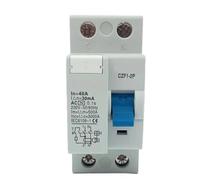 2P S Type RCCB Time Delayed RCD ELCB Delay Type Differential Switch Electromagnetic Circuit Breaker(AC Class EM Type,2P32A30MA)