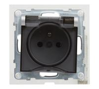 2P+Z IP44 Aluminium Single Socket 16A 250V SUNO 721386