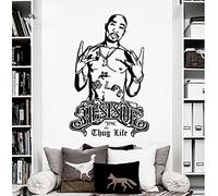 2Pac Tupac Westside Thug Life Rapper Hip Hop Legend DIY Wall Art Sticker/Decal