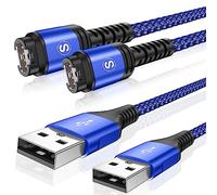 2Pack 1.2M Garmin Watch Charger Cable Compatible with Garmin Fenix 5 5S 5X 6 6S 6X Plus Pro 7 7S 7X,Forerunner945 45 45S 245 Music,ApproachS10 S40 S60 G12 S12 S42,Vivoactive3 4,Venu2 2S Plus,Epix 2