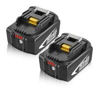 2Pack 10000mAh for Maki-ta 18V Battery Compatible for Makita 18V LXT Battery Upgraded BL1850B BL1840 BL1840B BL1830 BL1830B BL1815 Li-Ion Batteries with LED Indicator