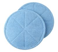2Pack 12" Commercial Microfiber 437.053BG Carpet Bonnet, Mopping and Buffing Pad, Compatible with BGEM9000, ORB550MC Floor Machines, and Oreck Orbiter Pads 437053