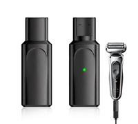 2Pack 12V Type-C Shaver Charger for Braun Series 3 5 7 9 6 1 XT5 Electric Razor Adapter 6W Charging Converter Universal Replacement Power Converter Portable USB-C Shaver Replacement Cable Excluded