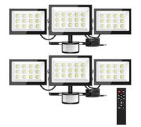 2Pack 150W Sensor Outdoor Bright Light Honeycomb, Security Light with 270° Wide Lighting Angle IP65 Waterproof Wall Lights for Front Door,Pathway,Yard,Garage