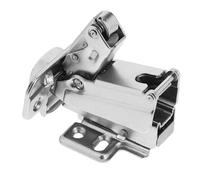 2Pack 165 Degree Lazy Susan Mepla Cabinet Hinges - Soft Close Face Frame Cabinet Hinges with Clip-On Plate