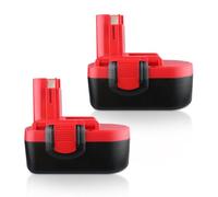 2PACK 18V 4.8 BAT025 Ni-MH for Bosch BAT181 BAT025 BAT026 BAT160 BAT180 BAT189 with 18V Cordless Power Tools