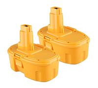 2Pack 18V 4.8AH Ni-Mh DC9096 Battery Replacement for Dewalt 18V Battery XRP DC725 DE9096 DE9503 DC9098 DE9039 DE9095 DW9095 DW9096 DW9098