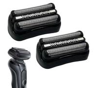 2Pack 21B Replacement Heads Shaver Replacement Head Compatible with Braun Series 3 Replacement Head Shaver Heads Replacmenet Compatible with Braun S3 3040s 3010s 310s 3000s 3050cc 300s