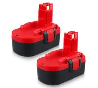 2Pack 4.8Ah Ni-Mh BAT025 Replacement for Bosch 18V Battery BAT026 BAT160 BAT180 BAT181 Compatible with Bosch Battery 18Volt PSR18 VE-2 GSR VE-2 GSB18 13618 22618 23618 1644K