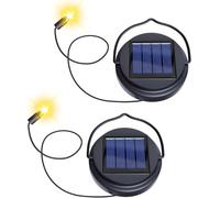 2PACK 400mah Solar Light Replacement Top Parts Kit,Small Outdoor Replacement SolarLighting Part,for Outdoor Lantern,Wa Solar outdoor light solar lights aa outdoor light solar solar lantern top