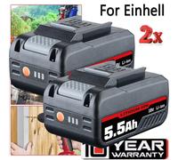 Einhell Einhell Power Tool Expert 2 X 4Ah Batteries In Blister Pack One Colour