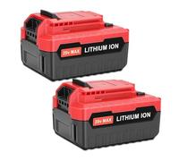 2Pack 6.5Ah 20V MAX Replacement Lithium Battery Compatible For Porter-Cable Tools - High Capacity & Safe Performance