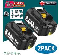 2X18V 6AH LXT Li-Ion Battery For Makita BL1850 BL1860 BL1840 BL1830 Cordless OEM