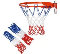 2Pack 8 Loops Mini Basketball Net Replacement, Heavy-Duty Nylon Little Small Basketball Net for Indoor Door Room Walls 8"-10.25" Hoop